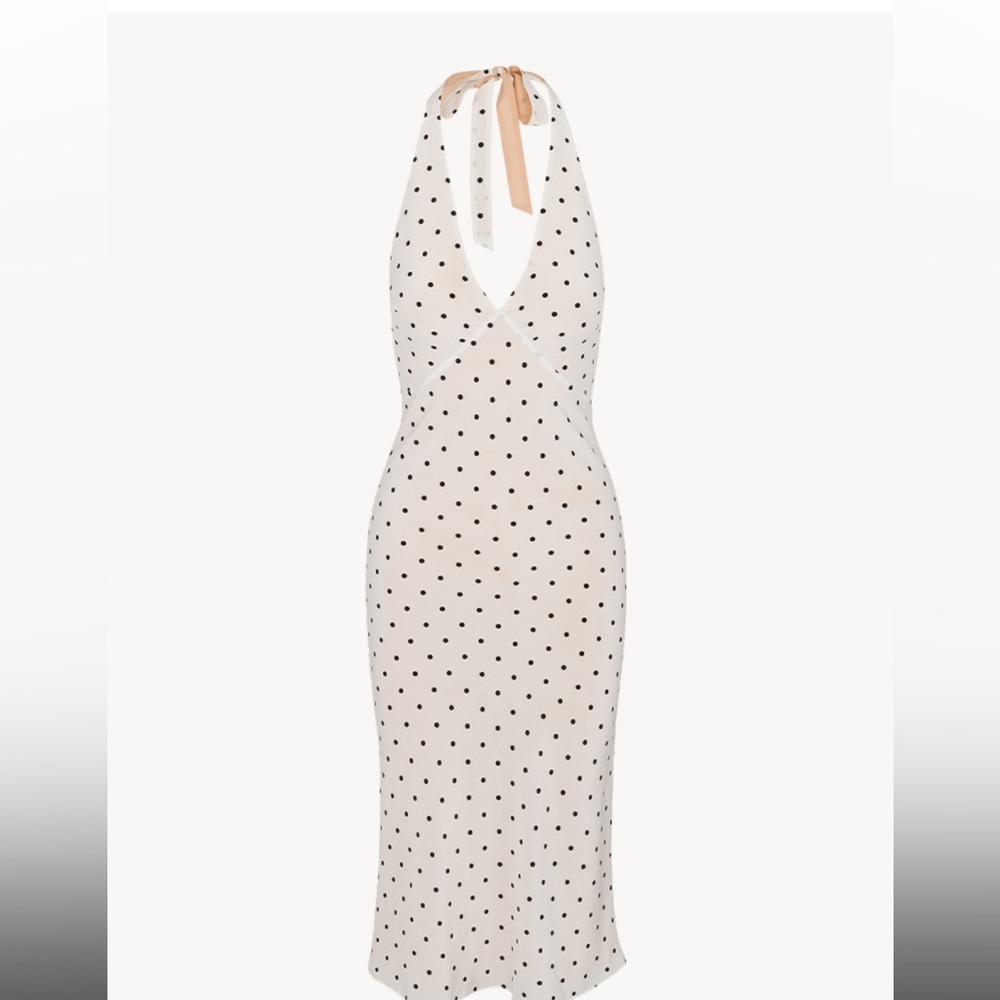 NWT Realisation Par Sadie Dress Petite Dot 100% silk